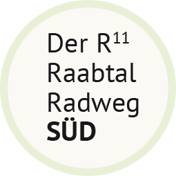 Der R11 Raabtal Radweg Süd